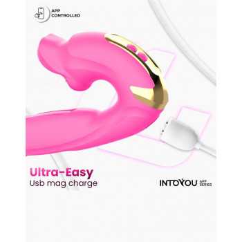 IY - Bimby - Biting and Double Tongue Tapping Vibrator med App fra Sadistenstoolbox