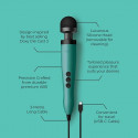 Doxy 3 USB-C Magic Wand Turkis fra Sadistenstoolbox