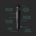 Doxy 3 USB-C Magic Wand Sort fra Sadistenstoolbox