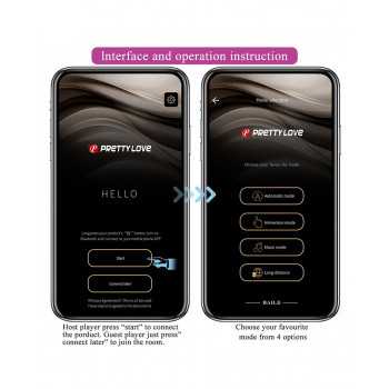 Pretty Love - Catalina - Wearable Vibrator med App fra Sadistenstoolbox