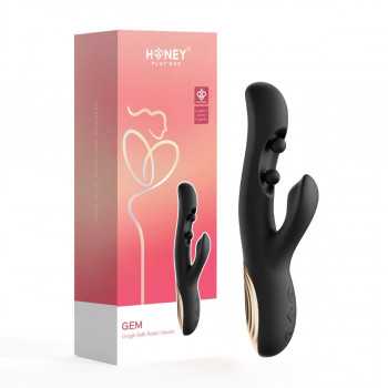 Gem – Twin Balls Rabbit Vibrator fra Sadistenstoolbox
