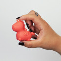 Unihorn Mini Klitoris Vibrator - Peachy Pony Unihorn Mini Klitoris Vibrator - Peachy Pony fra Sadistenstoolbox