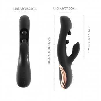 Gem – Twin Balls Rabbit Vibrator fra Sadistenstoolbox