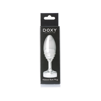 Doxy Butt Plug - Ribbed fra Sadistenstoolbox