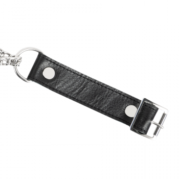 Rimba - Læder Choke Halsbånd med O-ring fra Sadistenstoolbox