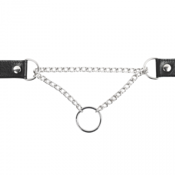 Rimba - Læder Choke Halsbånd med O-ring fra Sadistenstoolbox