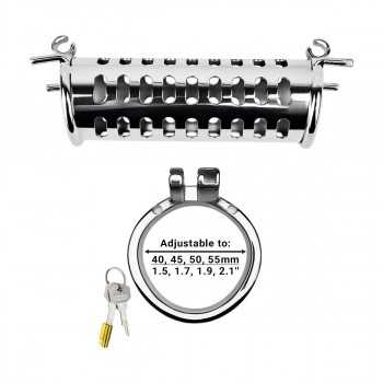 Twin Cock Cage fra Sadistenstoolbox