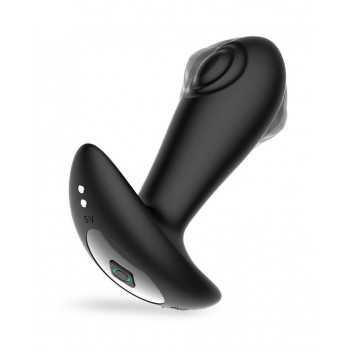 Milton -Dual Tapping Anal Buttplug med fjernbetjening fra Sadistenstoolbox