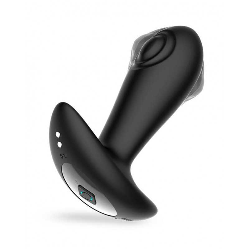 Milton -Dual Tapping Anal Buttplug med fjernbetjening fra Sadistenstoolbox