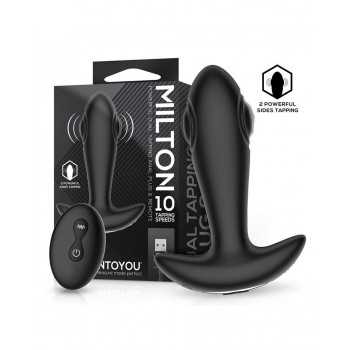Milton -Dual Tapping Anal Buttplug med fjernbetjening fra Sadistenstoolbox