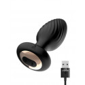 Drago - Buttplug Vibration, 360° Twister bevægelse med fjernbetjening fra Sadistenstoolbox