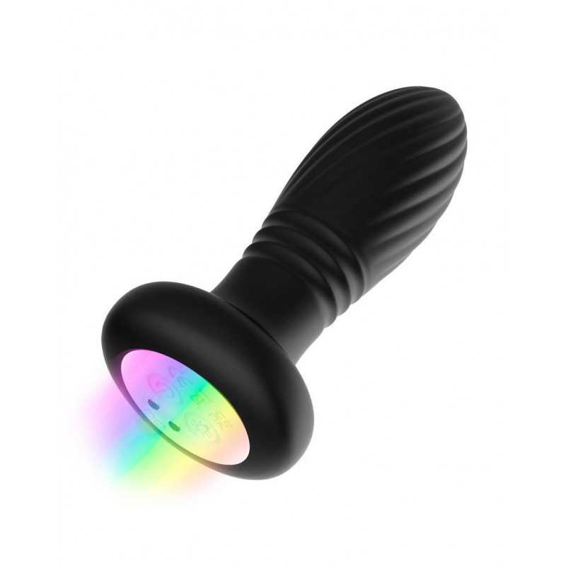 Tainy - Thrusting Led Lys Buttplug med fjernbetjening fra Sadistenstoolbox