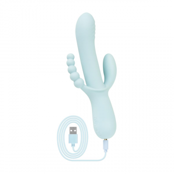Good Vibes Only - Triple Stimulation Vibrator fra Sadistenstoolbox