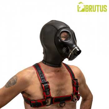 BRUTUS Neoprene Alien Gas Mask Hood fra Sadistenstoolbox