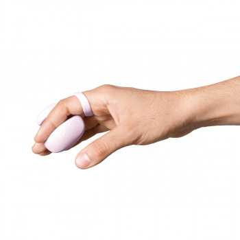 Dame - Fin 2.0 Finger Vibrator - Quartz fra Sadistenstoolbox
