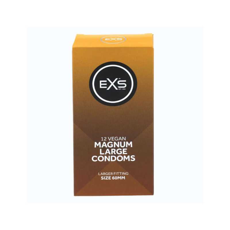 EXS Magnum Large Kondomer 12 stk fra Sadistenstoolbox