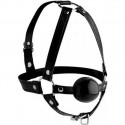 Head Harness med 4,2CM Ball Gag fra Sadistenstoolbox