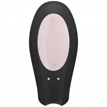 Satisfyer Double Joy Par Vibrator- Black fra Sadistenstoolbox