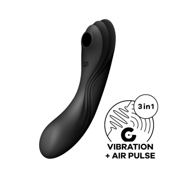 SATISFYER - Curvy Trinity 4 - 3 i 1 Vibrator fra Sadistenstoolbox