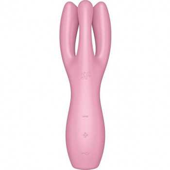 Satisfyer Threesome 3 – Multi Vibrator i pink fra Sadistenstoolbox