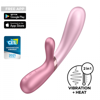Satisfyer Hot Lover - Varmende Vibrator fra Sadistenstoolbox