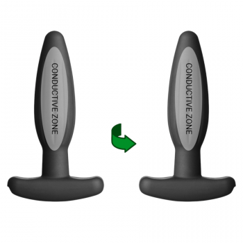 Rocker Silicone Noir Butt Plug - Medium fra Sadistenstoolbox