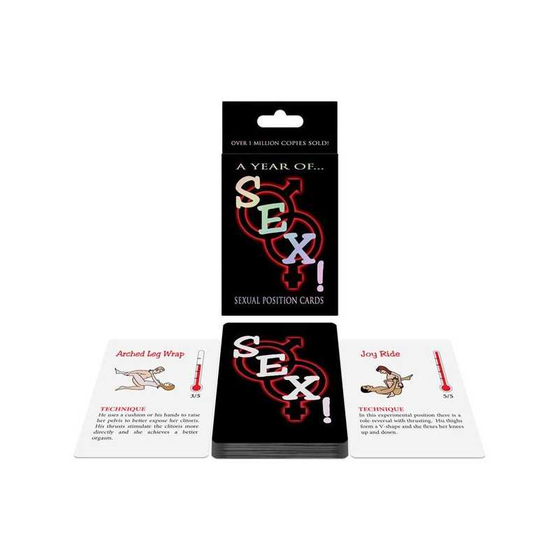 A Year of SEX! Card Game Sexspil fra Sadistenstoolbox