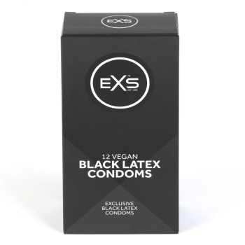 EXS Sorte Latex Kondomer 12...