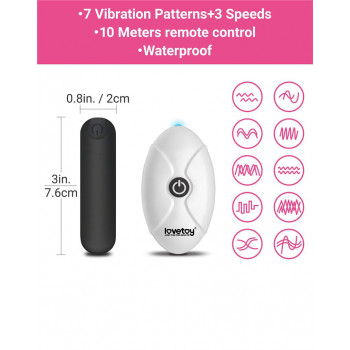 LoveToy - Slut - Trusse Vibrator fra Sadistenstoolbox