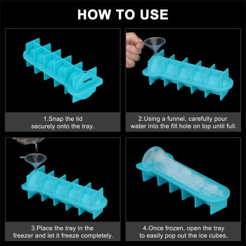 LoveToy - Silicone Isbakke - Realistisk Penis fra Sadistenstoolbox