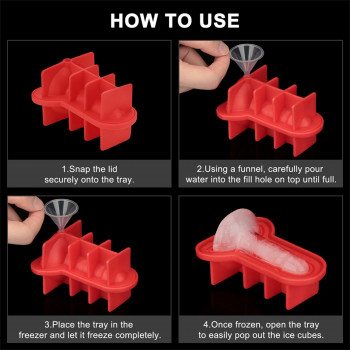 LoveToy - Mace Silicone Isbakke - Mini Penis fra Sadistenstoolbox