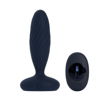 Anal Vibrator med Thrust – SVAKOM Jordan Butt Plug fra Sadistenstoolbox