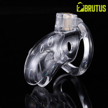 Kyskhedsbur – Brutus Shark Cage klar polycarbonate fra Sadistenstoolbox