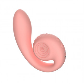 Snail Vibe Gizi Vibrator – Klitoris og G-punkt – Peach fra Sadistenstoolbox
