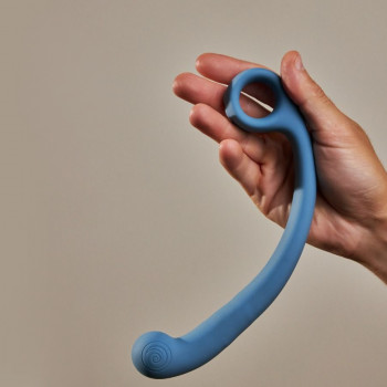 SVibe AXI Spot Wand – Klitoris og G-punkt – Blue Lagoon fra Sadistenstoolbox
