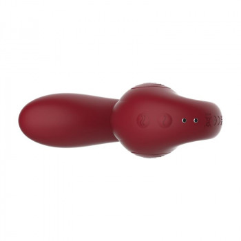 Gizi Pro Wearable Vibrator – Triple Stimulation – Bordeaux fra Sadistenstoolbox