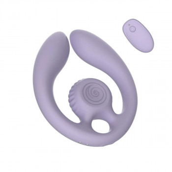 SVibe Gizi Duo Par Vibrator – 3 Motorer – Lilla fra Sadistenstoolbox