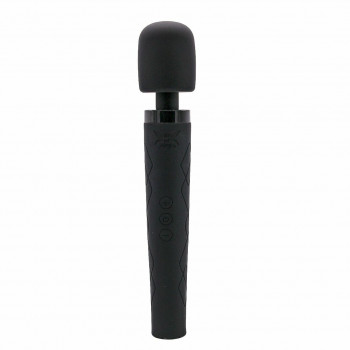 Wand Vibrator Medium – Pixey Deluxe Black Velvet fra Sadistenstoolbox