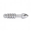 Rounded Double-ended Steel Dildo fra Sadistenstoolbox