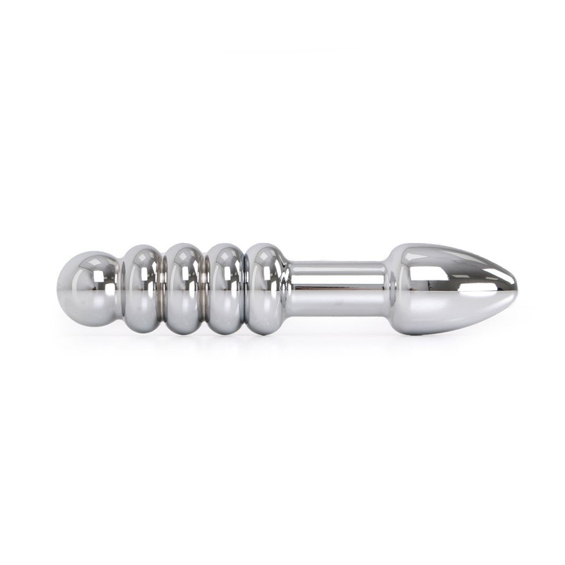 Rounded Double-ended Steel Dildo
