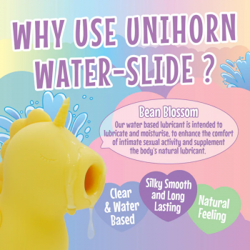 Vandbaseret Glidecreme – Unihorn Water-Slide 130 ml fra Sadistenstoolbox