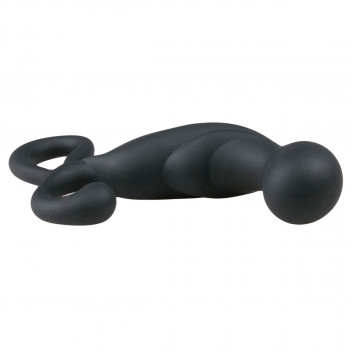 Prostatastimulator – Buet Silikone – Bent fra Sadistenstoolbox