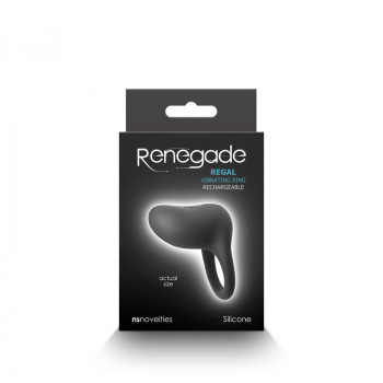 Penisring med Vibrator – Silikone – Renegade Regal fra Sadistenstoolbox