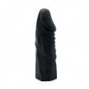 Strap-on Dildo Amsterdam – Sort Silikone – 12 cm fra Sadistenstoolbox