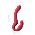 Strapless Strap-on Harmony Duo – App-styret Vibrator fra Sadistenstoolbox