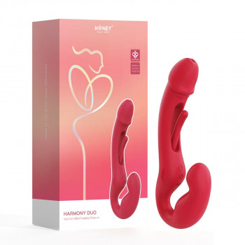 Strapless Strap-on Harmony Duo – App-styret Vibrator fra Sadistenstoolbox