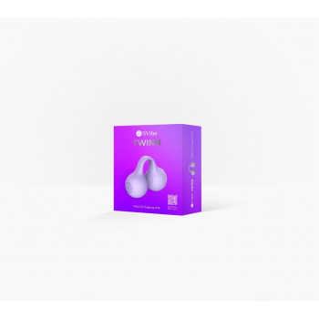 Finger Vibrator – SVibe Snail Twinn Klitoris – Lilla fra Sadistenstoolbox