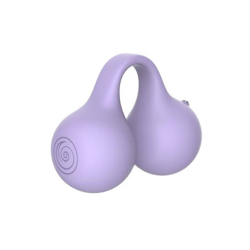 Finger Vibrator – SVibe Snail Twinn Klitoris – Lilla fra Sadistenstoolbox