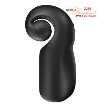 Vibrerende Masturbator – SVibe Snail Evo – Sort fra Sadistenstoolbox