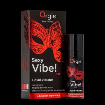 Varmende Gel – Orgie Sexy Vibe! Hot (Jordbær) fra Sadistenstoolbox